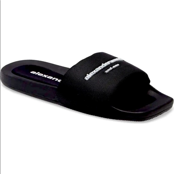 Gorgeous and comfortable Alexander Wang pool slides - Picture 3 of 8